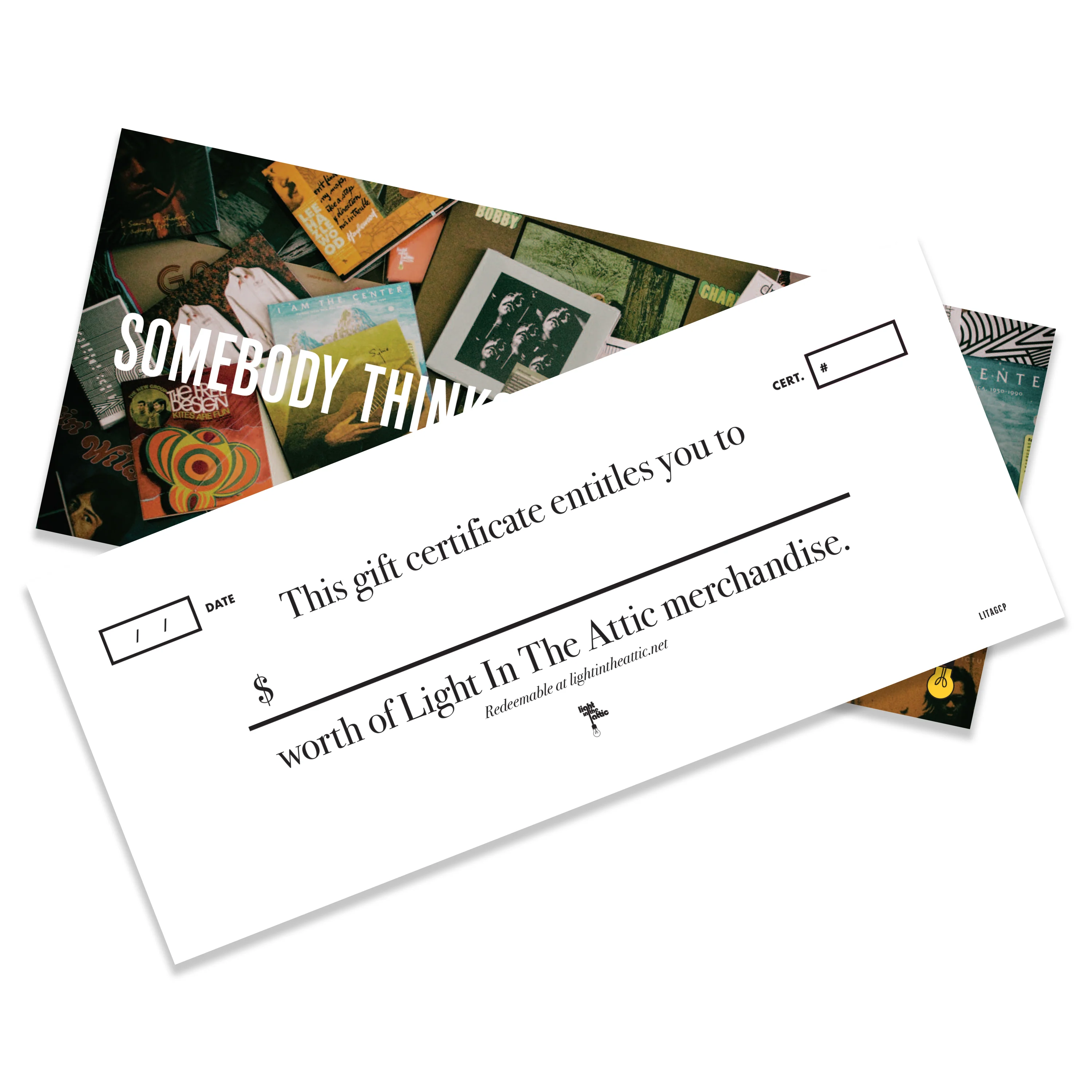 Light in the Attic Digital Gift Card