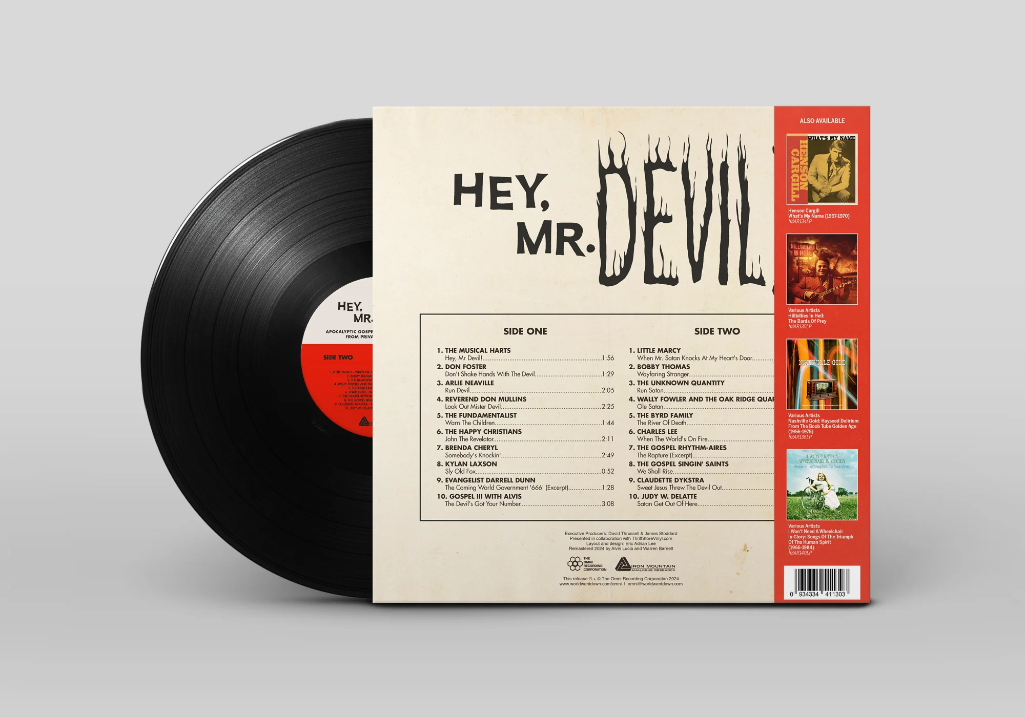 Hey, Mr Devil: Apocalyptic Gospel And Rapture Rockabilly From Private Press Prophets (1964-1984) - Image 3