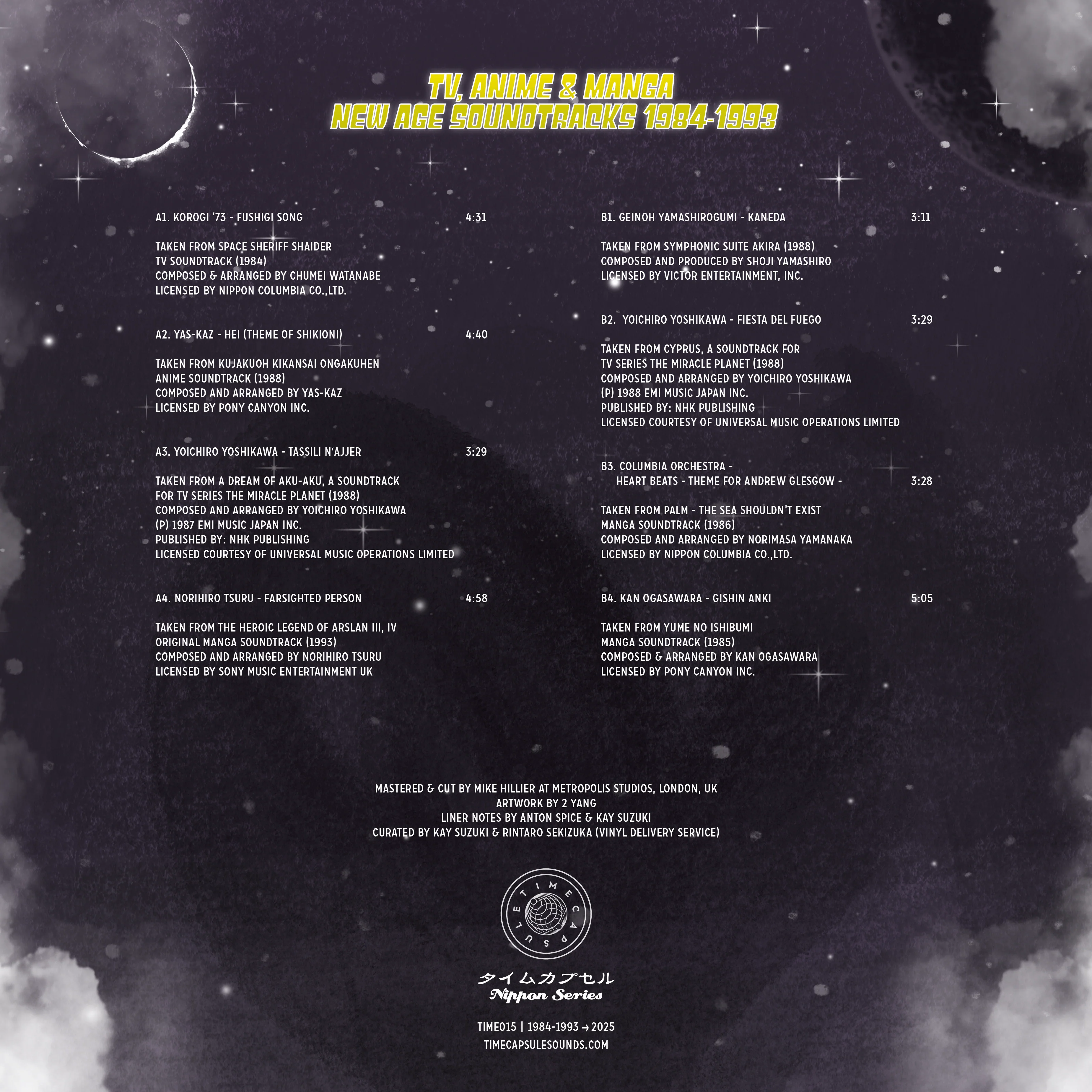 TV, Anime & Manga New Age Soundtracks 1984-1993 - Image 4
